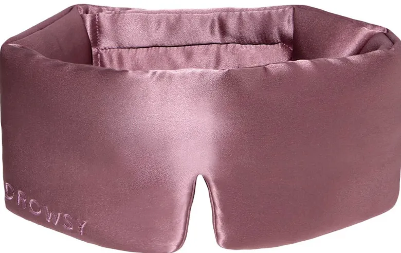 Silk Sleep Mask - Damask Rose