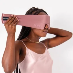 Silk Sleep Mask - Damask Rose