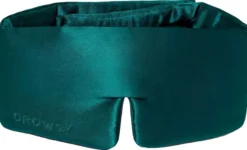 Silk Sleep Mask - Green Sapphire