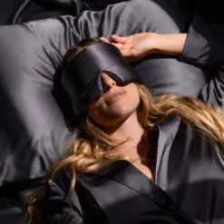 Silk Sleep Mask - Moonlight Shadow