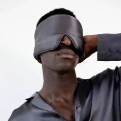 Silk Sleep Mask - Moonlight Shadow