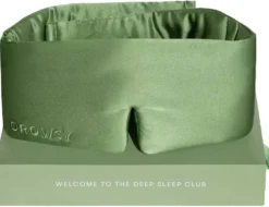 Silk Sleep Mask - Pistachio Green