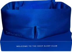 Silk Sleep Mask - Royal Blue