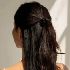Skinny Scrunchie Set - Black Jade