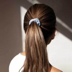 Skinny Scrunchie Set - Midnight Blue, Blue Belle & Green Sapphire