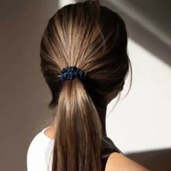 Skinny Scrunchie Set - Midnight Blue, Blue Belle & Green Sapphire