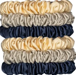 SKINNY SILK SCRUNCHIE SET