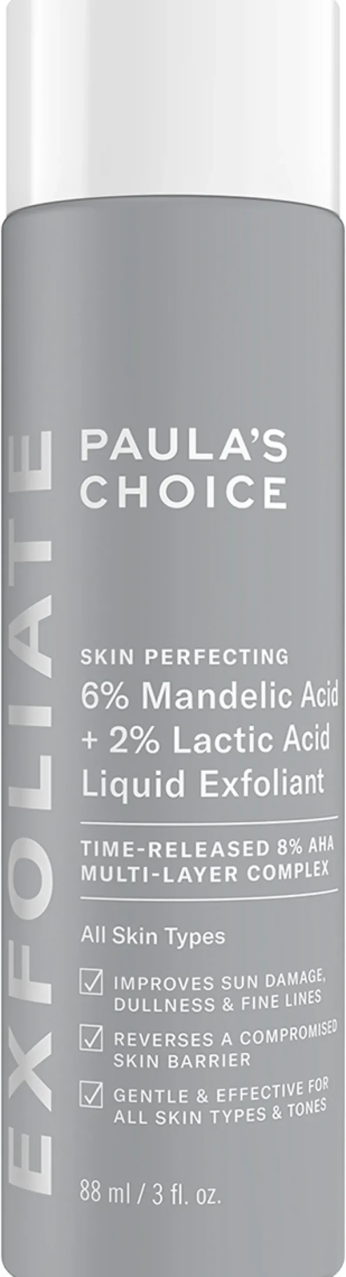 Skin Perfecting 6% Mandelic Acid + 2% Lactic Acid Liquid Exfoliant