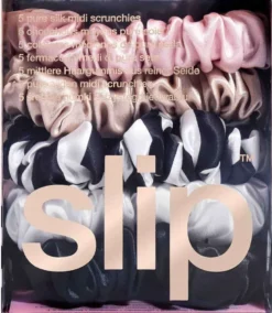 slip pure silk midi scrunchies