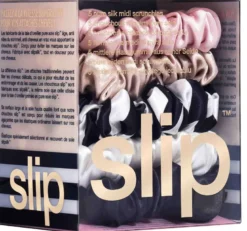 slip pure silk midi scrunchies