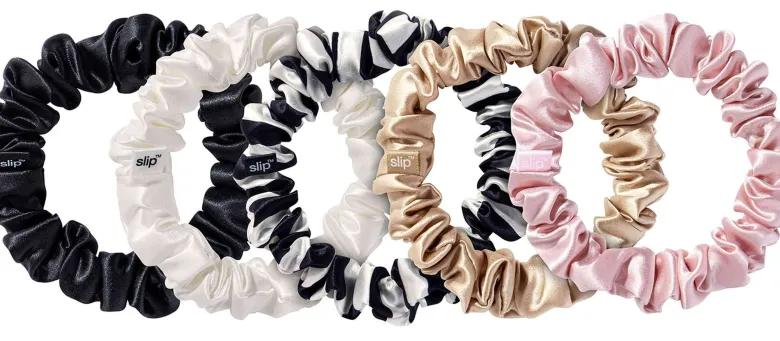 slip pure silk midi scrunchies
