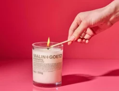 Strawberry candle