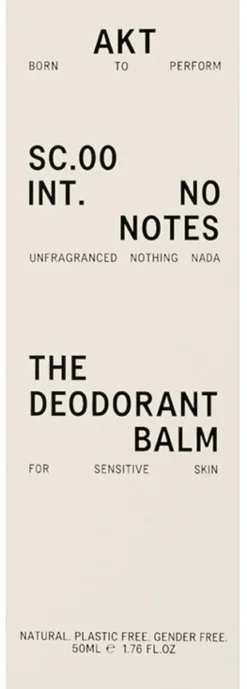 The Deodorant Balm - SC.00 NO NOTES