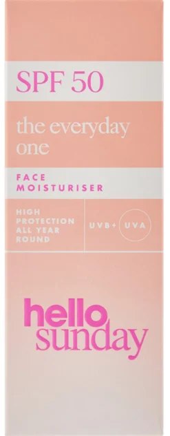 The Everyday One Face Moisturiser SPF50