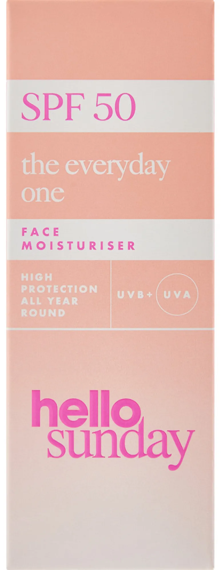 The Everyday One Face Moisturiser SPF50