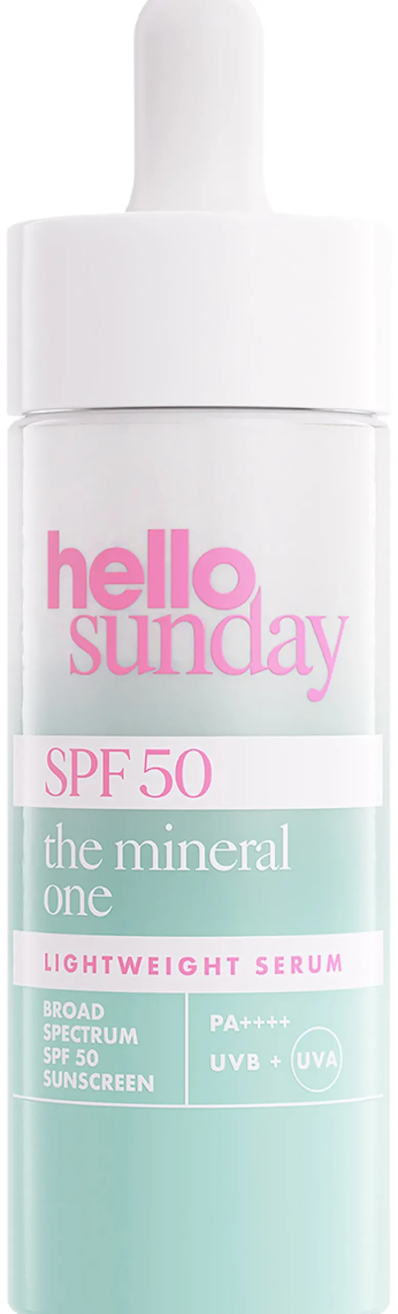 the mineral one- Lightweight Serum Drops SPF50