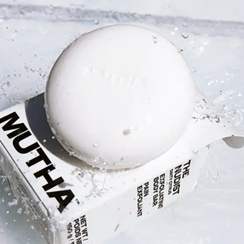 THE NUDIST EXFOLIATING BODY BAR (DIRTY CITRUS)