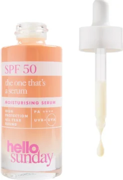 the one that´s a serum - Moisturising serum SPF50