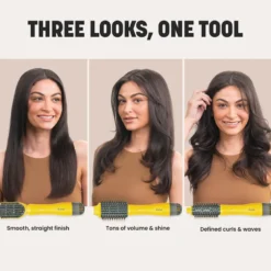 The Triple Shot Interchangeable Blow-Dryer Brush