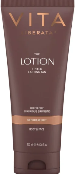 Tinted Tanning Lotion, Medium