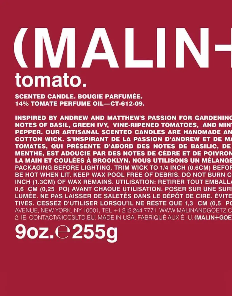 Tomato Candle