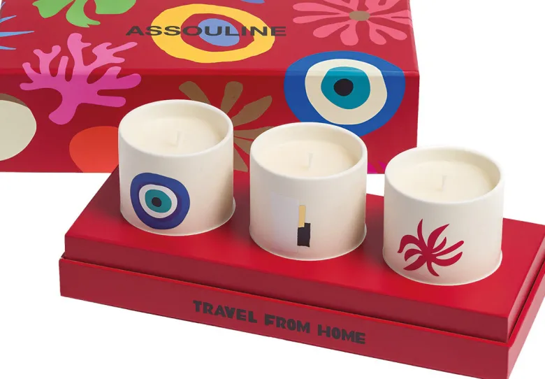 Travel From Home Mini Scented Candle Set