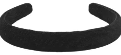 Velvet Headband - Black Shimmer
