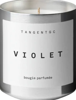 violet bougie parfumée