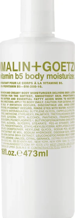 Vitamin B5 Body Moisturizer
