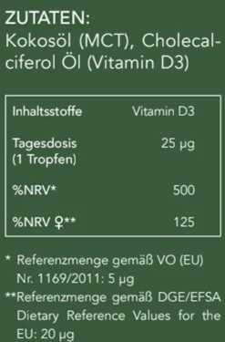 Vitamin D3 1000 IE Tropfen